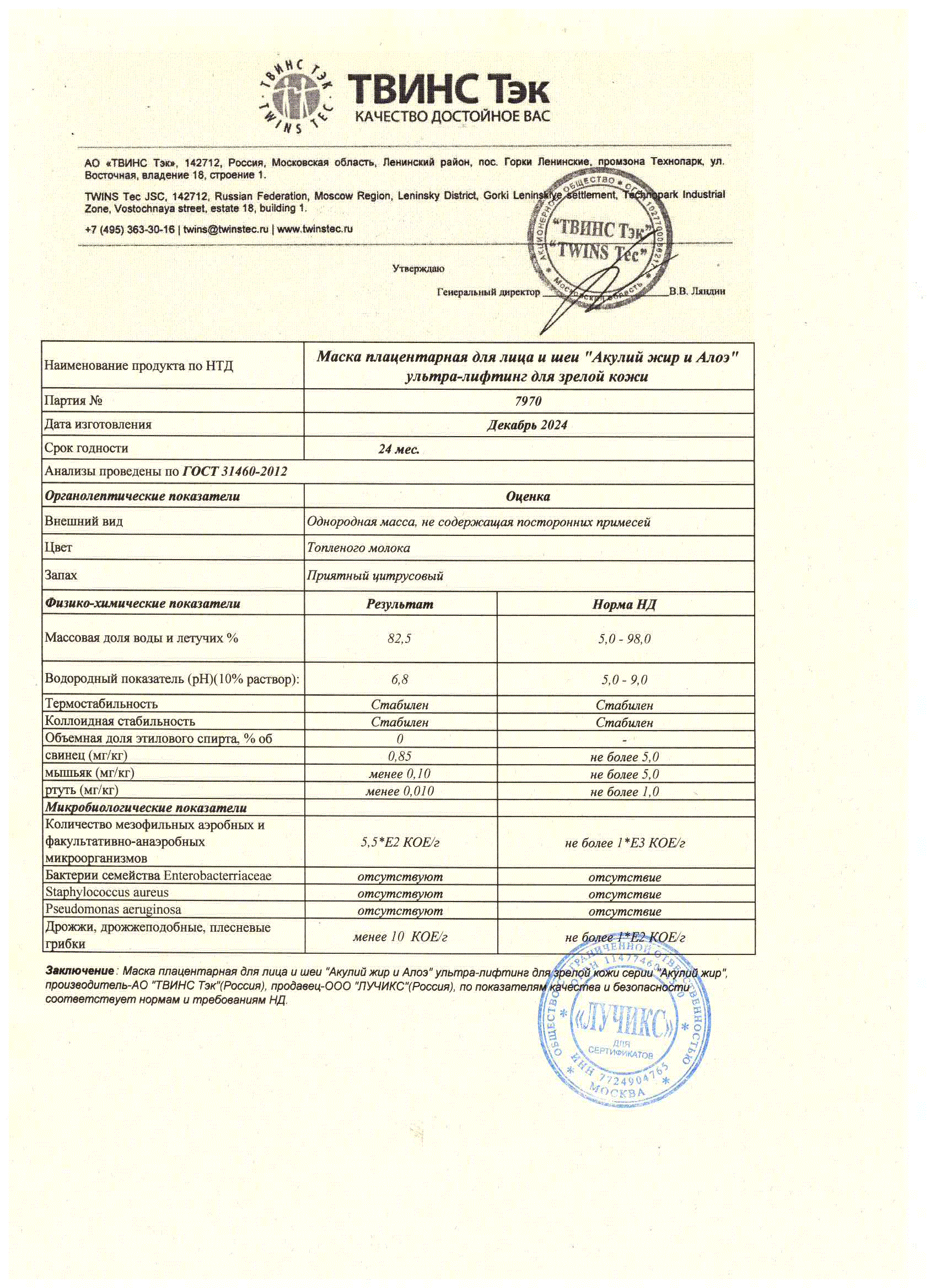 Паспорт №122024